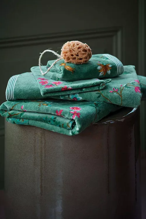 cumpără Prosop Pip Studio 217822 Les Fleurs towel 70x140 Creen în Chișinău 