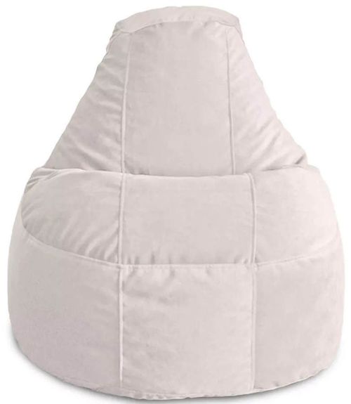 купить Кресло-мешок BeanBag BM5886, Люкс из велюра, XL, ваниль в Кишинёве 