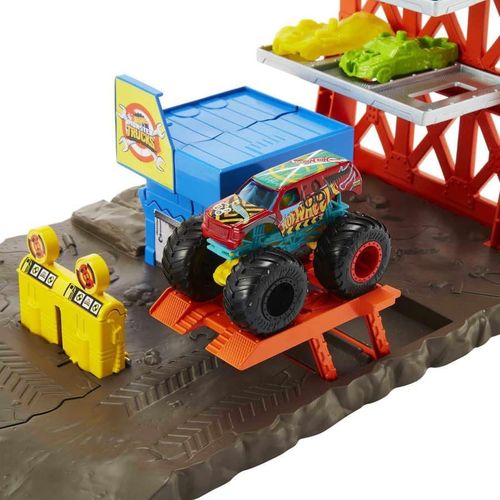 cumpără Mașină Hot Wheels HFB12 Monster Trucks Set Blast Station în Chișinău 