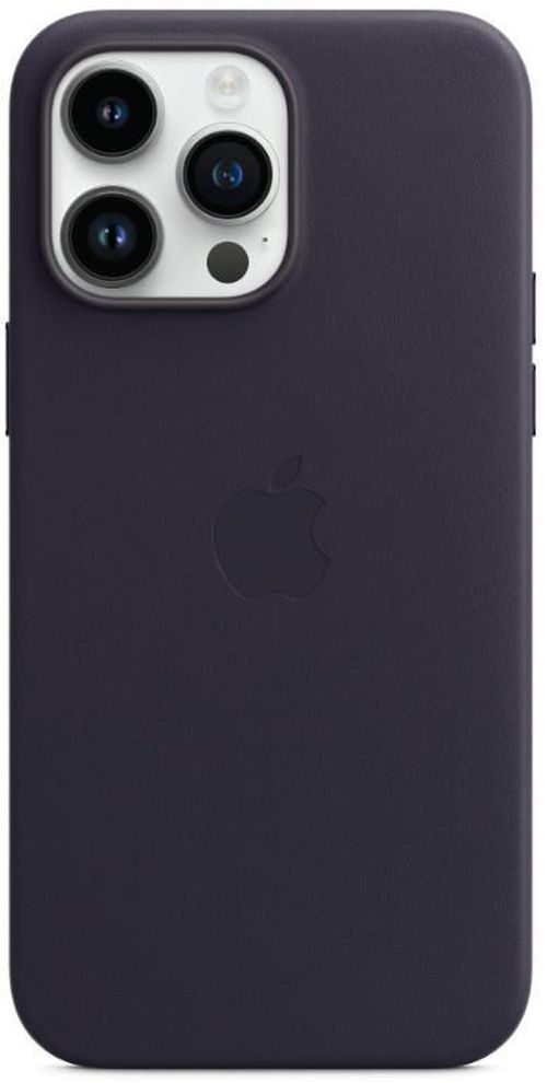 купить Чехол для смартфона Apple iPhone 14 Pro Max Leather Case with MagSafe, Ink MPPP3 в Кишинёве 