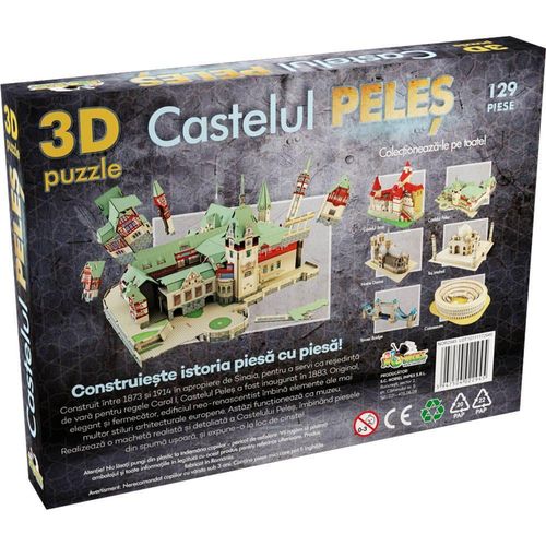 купить Конструктор Noriel NOR2945 Puzzle 3D Castelul Peles 2017 в Кишинёве 