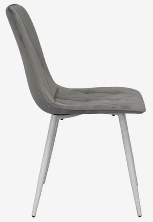 купить Комплект стол и стулья Evelin di Costacurta стол DT-402-5Wh + 4 стула YTC-080Wh Light grey в Кишинёве 