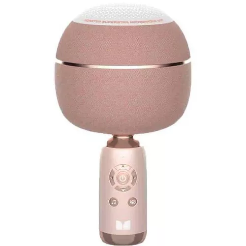 купить Микрофон Monster M97 (Microphone + Wireless Speaker) Superstar Pink в Кишинёве 