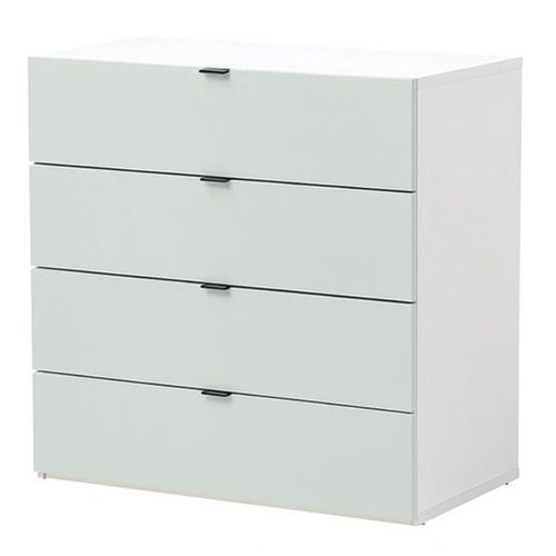 cumpără Comodă Fabrik Home Hardy 4 ящика Белый/Глиняный серый în Chișinău 