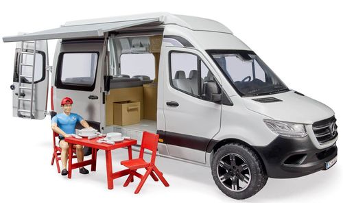 cumpără Mașină Bruder 2672 MB Sprinter Camper cu sofer, 50740 în Chișinău 