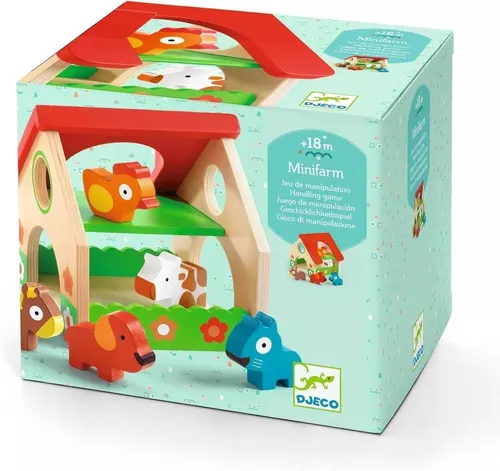 купить Игрушка Djeco DJ06388 Joc interactiv Mini Ferma в Кишинёве 