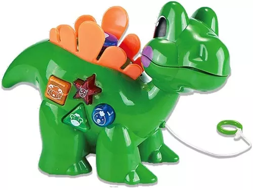 купить Игрушка каталка Richi (27809) динозавр на батарейках в Кишинёве 