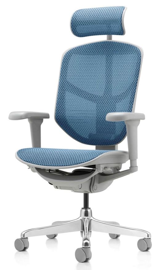 купить Офисное кресло ART Enjoy Ultra Cobalt T-168-B4 EJU-G-HAM-4D_AL в Кишинёве 