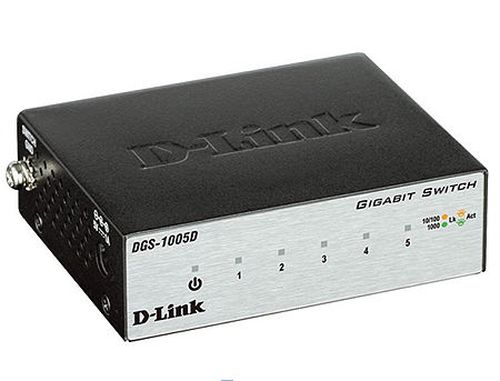 cumpără D-Link DGS-1005D/I3A L2 Unmanaged Switch with 5 10/100/1000Base-T ports, 2K Mac address, Auto-sensing, Metal case în Chișinău 