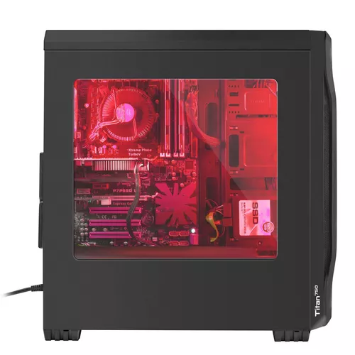 купить Корпус для ПК Genesis NPC-1125 Titan, Red в Кишинёве 