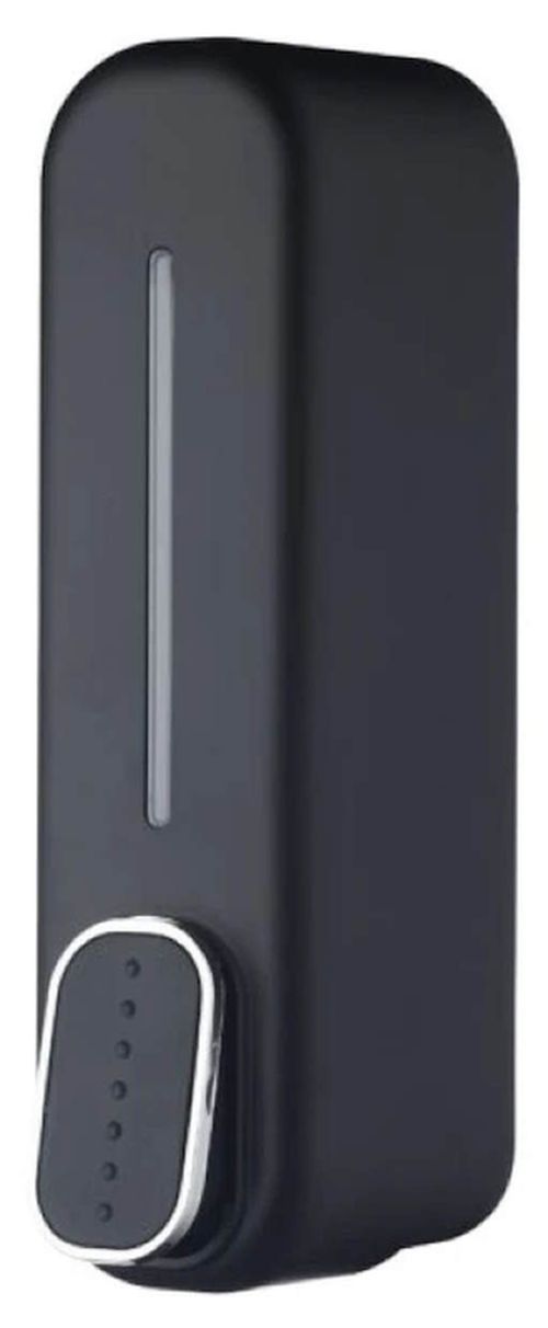 cumpără Dozator săpun Bisk 08072 de perete G4 350ml, negru în Chișinău 