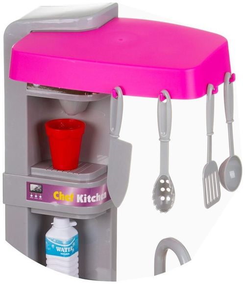 купить Игрушечная кухня и посуда Chipolino DIPK002419SK with light and sound, Faucet press to dispense water 72 в Кишинёве 