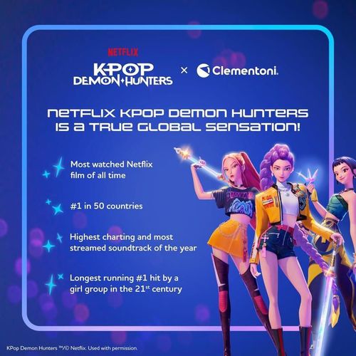 купить Пазл Clementoni Puzzle 1000 Kpop Demon Hunters (37121) в Кишинёве 