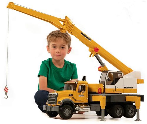 cumpără Mașină Bruder 2818 Mack cu macara, 42284 în Chișinău 