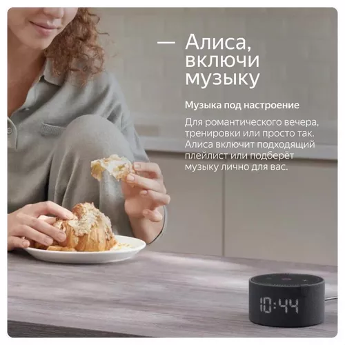 cumpără Boxă portativă Bluetooth Yandex YNDX-00020G Alisa Station Mini Gray în Chișinău 