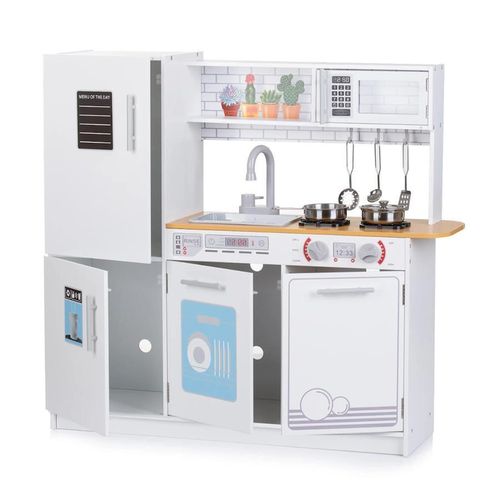 купить Игрушечная кухня и посуда Chipolino DIWH02405553 Wood в Кишинёве 