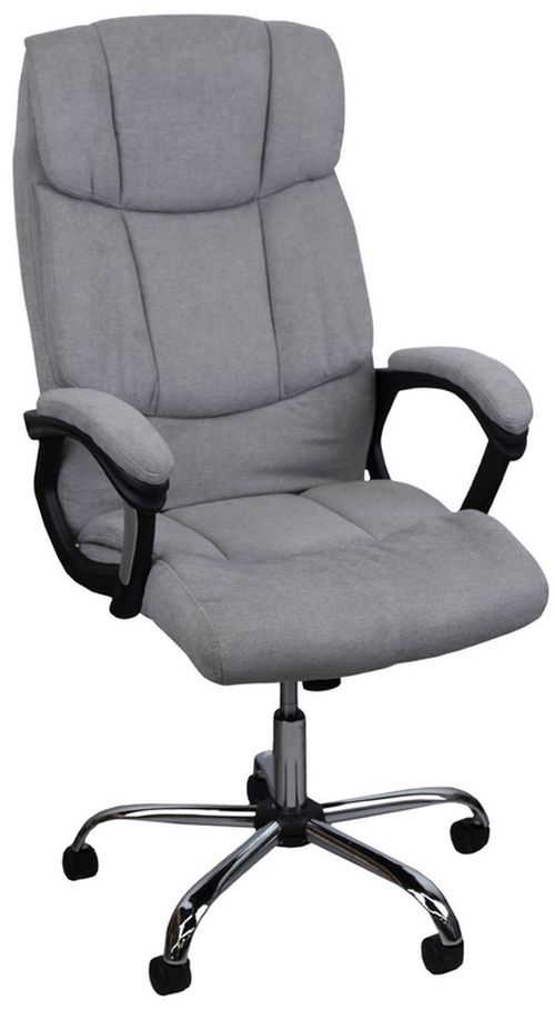 купить Офисное кресло Deco BX-3008 Stofa Light Grey 4 в Кишинёве 