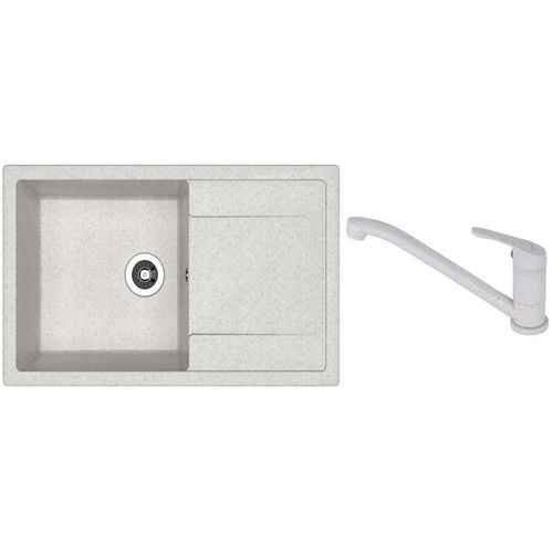 купить Мойка кухонная со смесителем Dr.Gans Techno 860 + SanDonna F 1066 gri в Кишинёве 