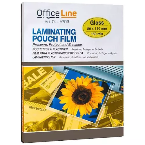 cumpără Folie pentru laminare Office Line OL.LA703 A7 150mkm (100 foi) în Chișinău 