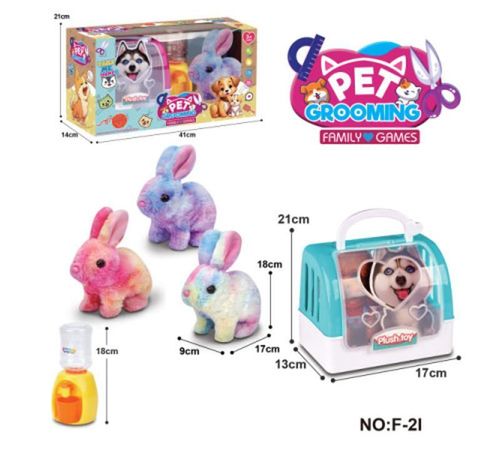 cumpără Jucărie de pluș Optmarket 202113626 Кролик в переноске în Chișinău 