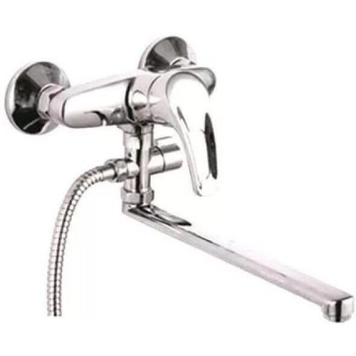 купить Смеситель для ванны Rossa 49091 MPN2127. cu pipa lunga, crom, Bianca в Кишинёве 