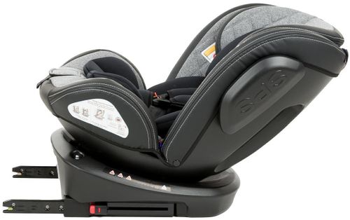 cumpără Scaun auto Kikka Boo 31002070088 cu isofix Stark Light Grey, 0-36 kg în Chișinău 