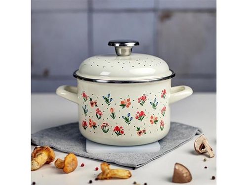 cumpără Cratiță Metalac 57058 Cratita emailata Fiorella 16cm, 2.0L, capac din metal în Chișinău 