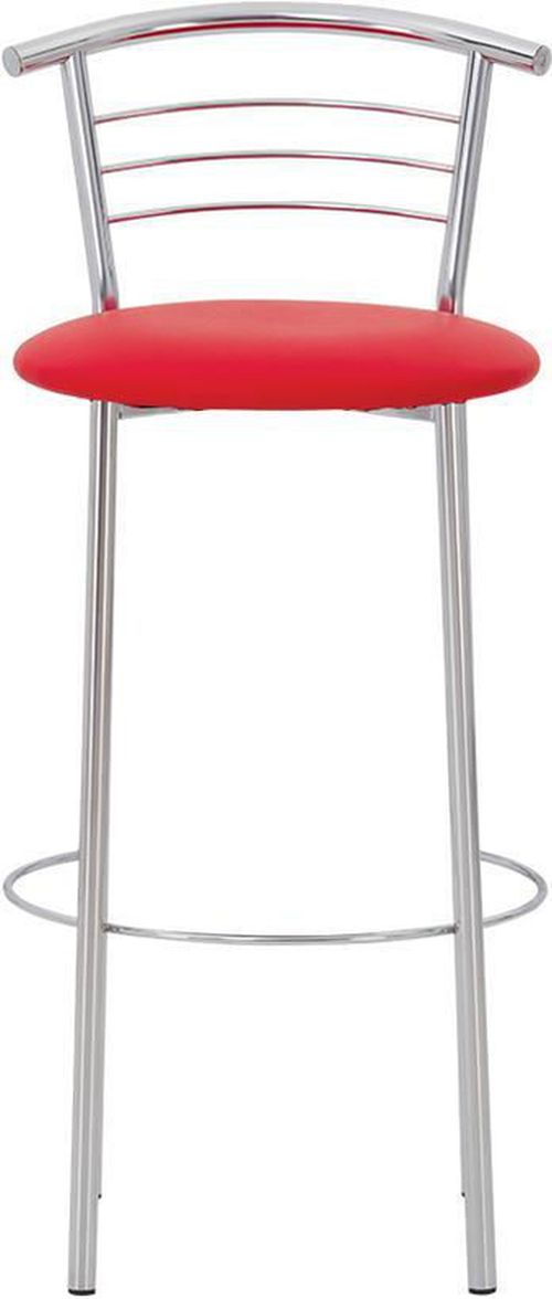 купить Барный стул Nowystyl Marco hoker chrome (BOX-2) (V-27) red в Кишинёве 