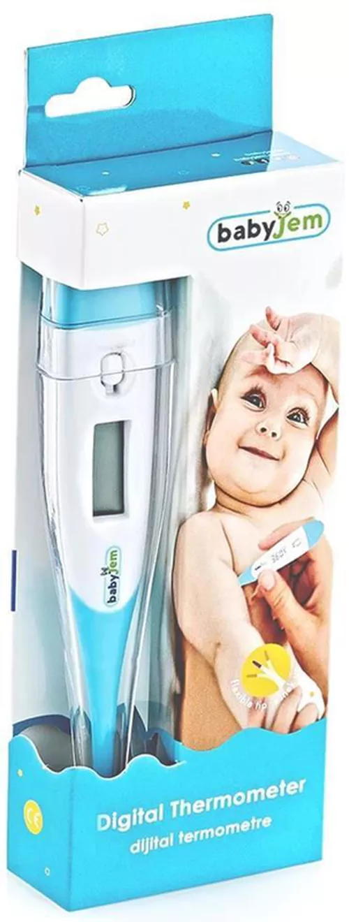 купить Термометр BabyJem 518 Termometru digital cu varf flexibil в Кишинёве 