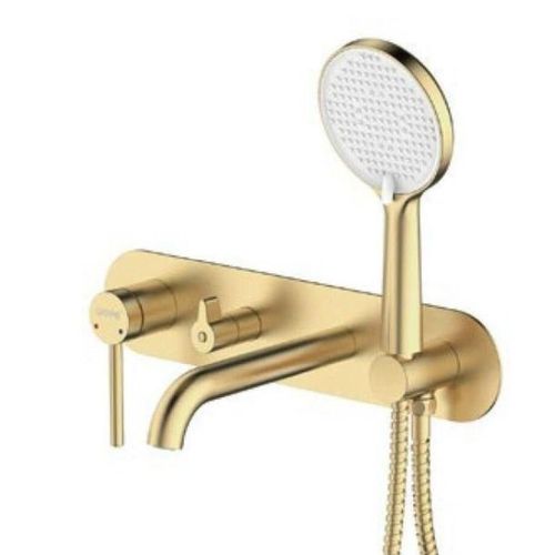 cumpără Baterie pentru cadă Gappo G3306-3 Satin Gold, incorporabil în Chișinău 