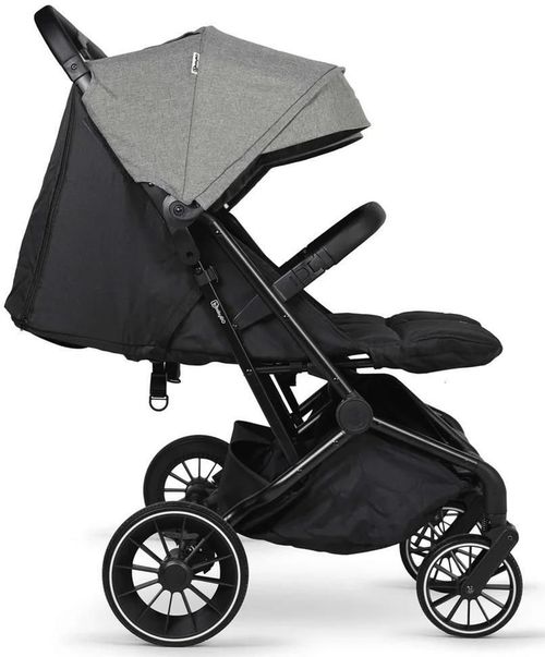 купить Детская коляска BabyGo BGO-7902 pentru gemeni GoTwice Grey в Кишинёве 