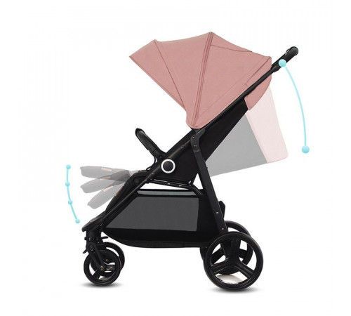 Прогулочная коляска Kinderkraft Grande Plus розовый 