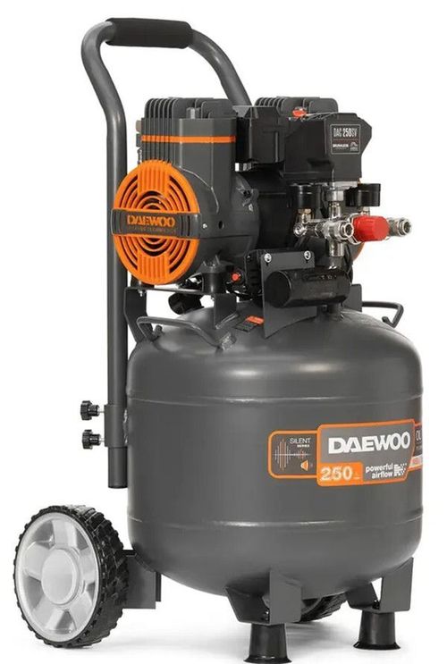 купить Компрессор Daewoo DAC 250SV 30L 250l/min 8bar 1.45kW (безмасл.) в Кишинёве 