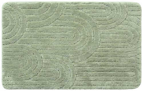 cumpără Covoraș de baie Bisk 08594 RIST 80/50, verde în Chișinău 