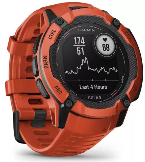 cumpără Ceas inteligent Garmin Instinct 2X Solar Flame Red (010-02805-01) în Chișinău 