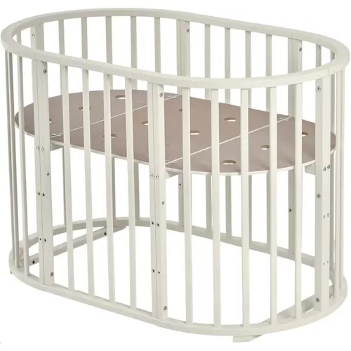 купить Кроватка Kuzya Soare 8in1 pe balansoar (ivory) в Кишинёве 