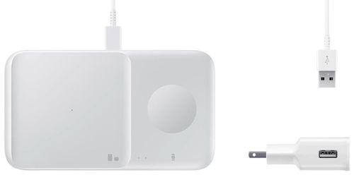 cumpără Încărcător wireless Samsung EP-P4300 Wireless Charger Duo (with TA) White în Chișinău 