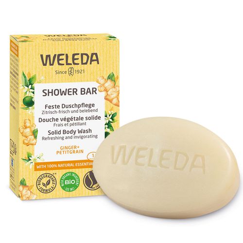 Твердое мыло для душа Weleda Shower Bar Ginger 75 г 