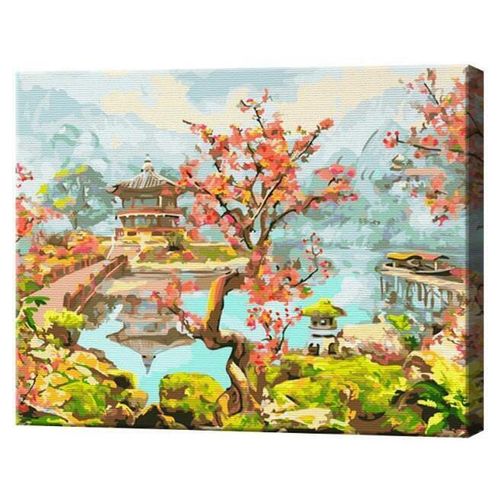 купить Картина по номерам Art Gallery GX42308 Templul calmului 40x50cm в Кишинёве 