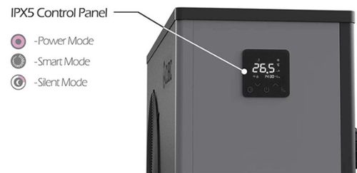 cumpără Încălzitor de apă pentru piscină Azuro 3EXX0735 Pompă de căldură inverter pentru piscine, 50m³, 10kw, Wi-Fi în Chișinău 