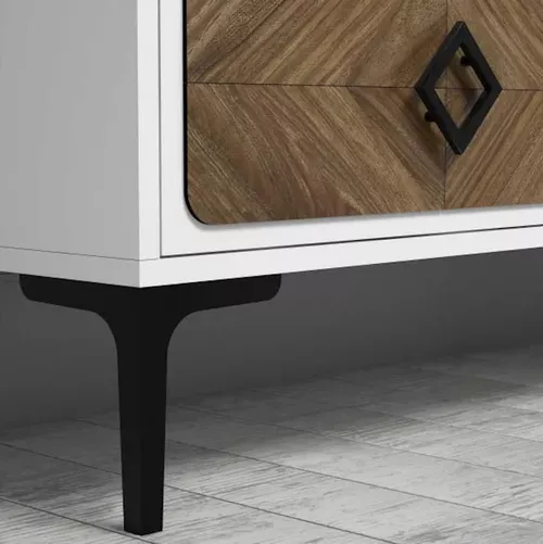 купить Тумба напольная для TV Trendy Samba, Alb 180x52x35cm в Кишинёве 