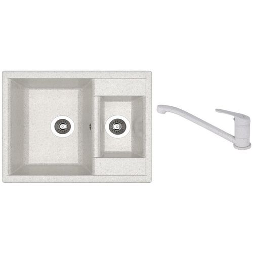 cumpără Chiuvetă bucătărie cu bateria Dr.Gans Astra 620K + SanDonna F 1066 gri în Chișinău 