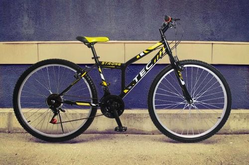 cumpără Bicicletă Belderia Tec Strong 26 Black/Yellow în Chișinău 