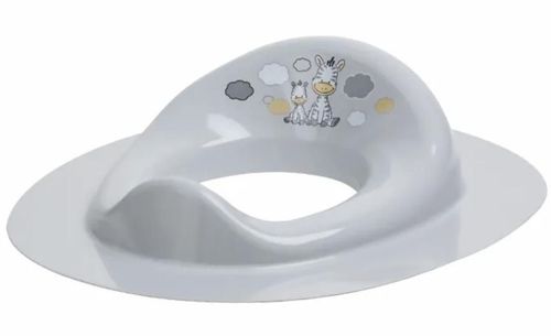 купить Детский горшок Bisk 08316 Reductor wc p/u copii Zebra, gri в Кишинёве 