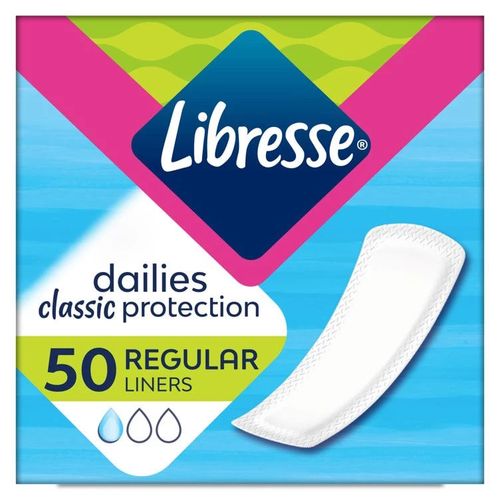 Ежедневные прокладки Libresse Dailies Classic Protection Regular (50 шт) 