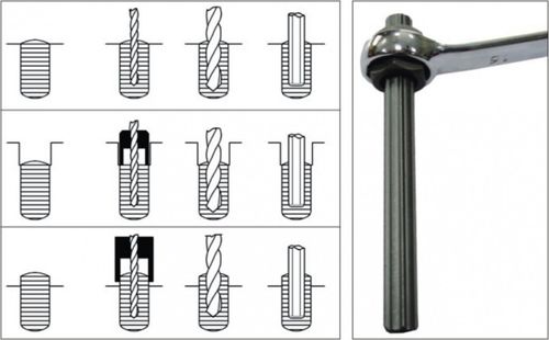купить Сверло JTC JTC-4733 Экстракторы поврежденных крепежных элементов, 25 предмета в Кишинёве 