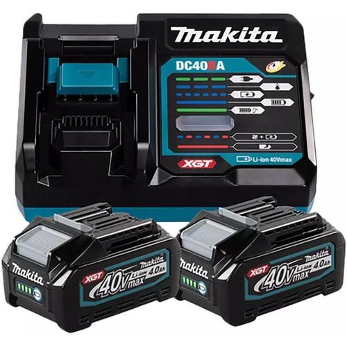 cumpără Încărcătoare și Acumulatoare Makita 191L77-9 Set acumulatori 2x4.0Ah + încărcător 40V XGT în Chișinău 