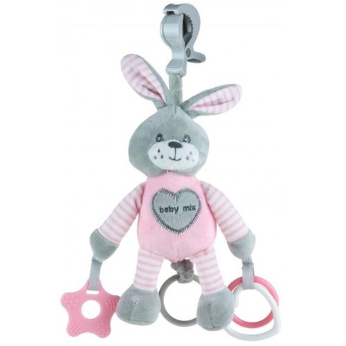 cumpără Jucărie cu pandantiv Baby Mix STK-19445 Кролик розовая în Chișinău 