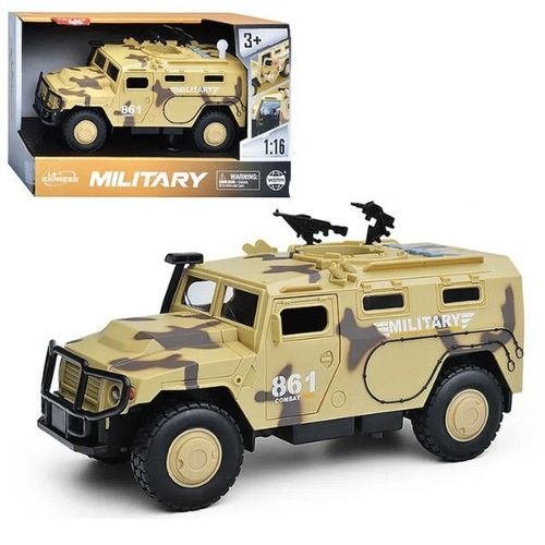купить Машина Wenyi WY861B 1:16 Vehicul blindat militar cu inerție (lumini/sunete/uși mobile) в Кишинёве 