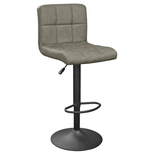 купить Барный стул Deco SB-044 Dark Grey Pu+Black Leg в Кишинёве 